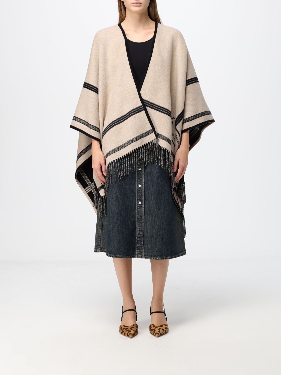 FENDI Sciarpa Donna colore Beige
