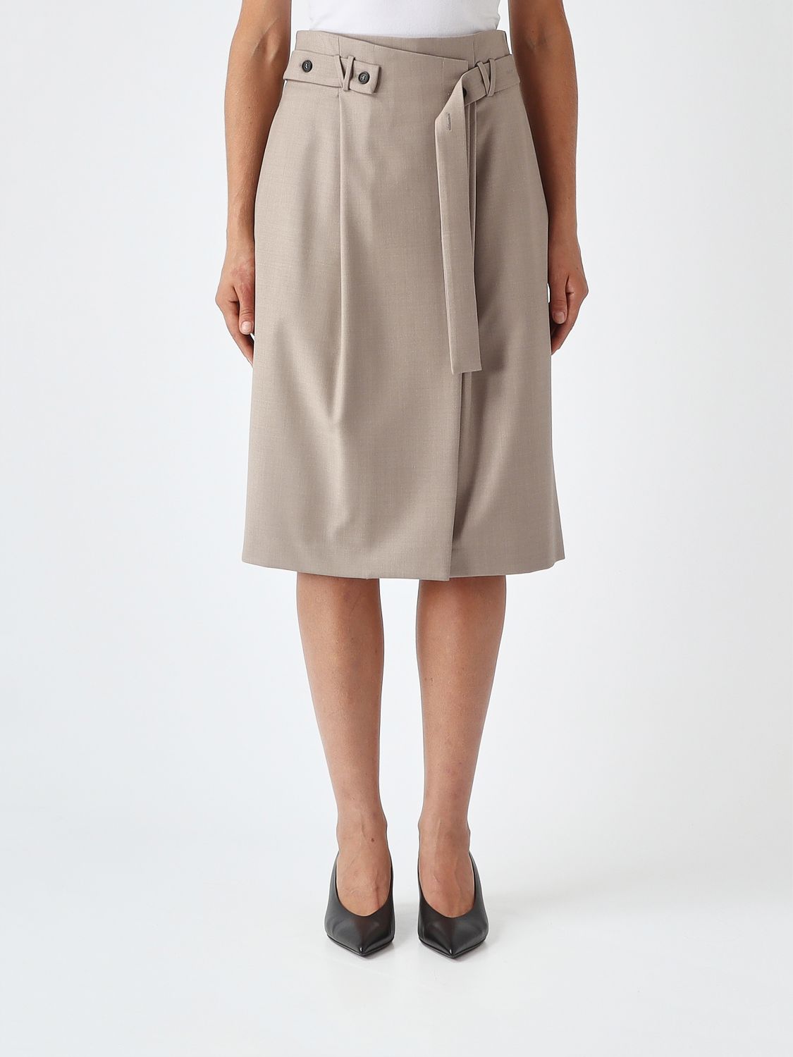 MEIMEIJ Skirt Woman color Grey
