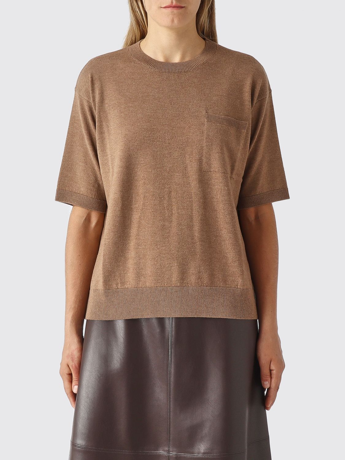 'S MAX MARA Maglia Donna colore Tabacco