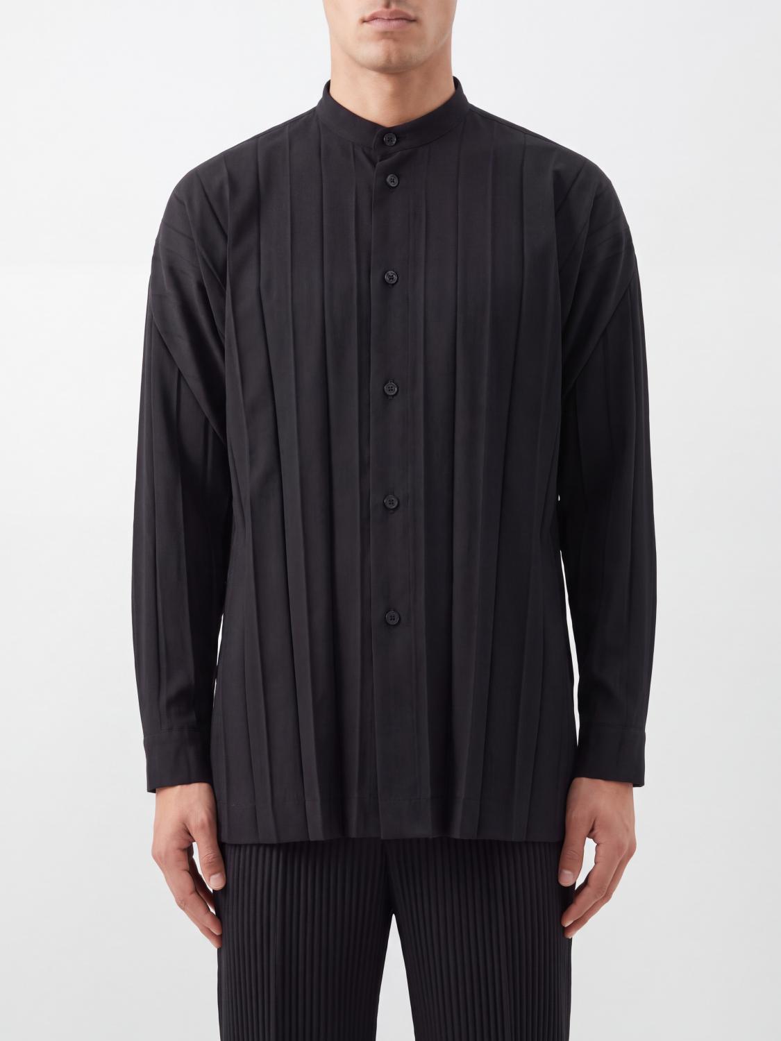 HOMME PLISSE' ISSEY MIYAKE Shirt Men color Black