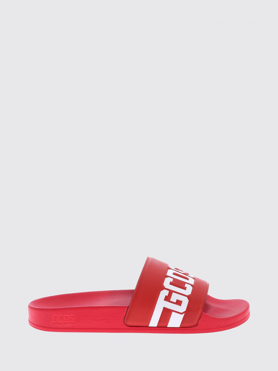 GCDS Sandals Men color Red GCDS Sandals Men color Red