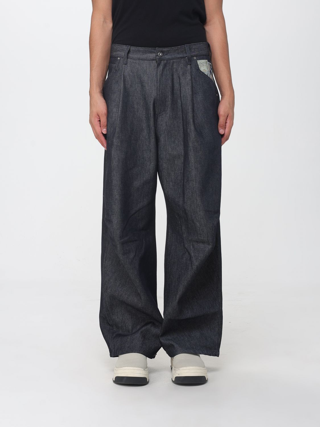 PDF Jeans Men color Charcoal