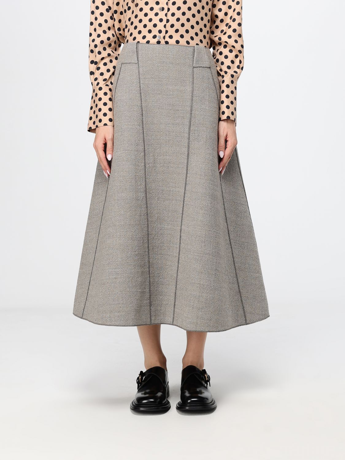 MOSCHINO COUTURE Skirt Woman color Grey