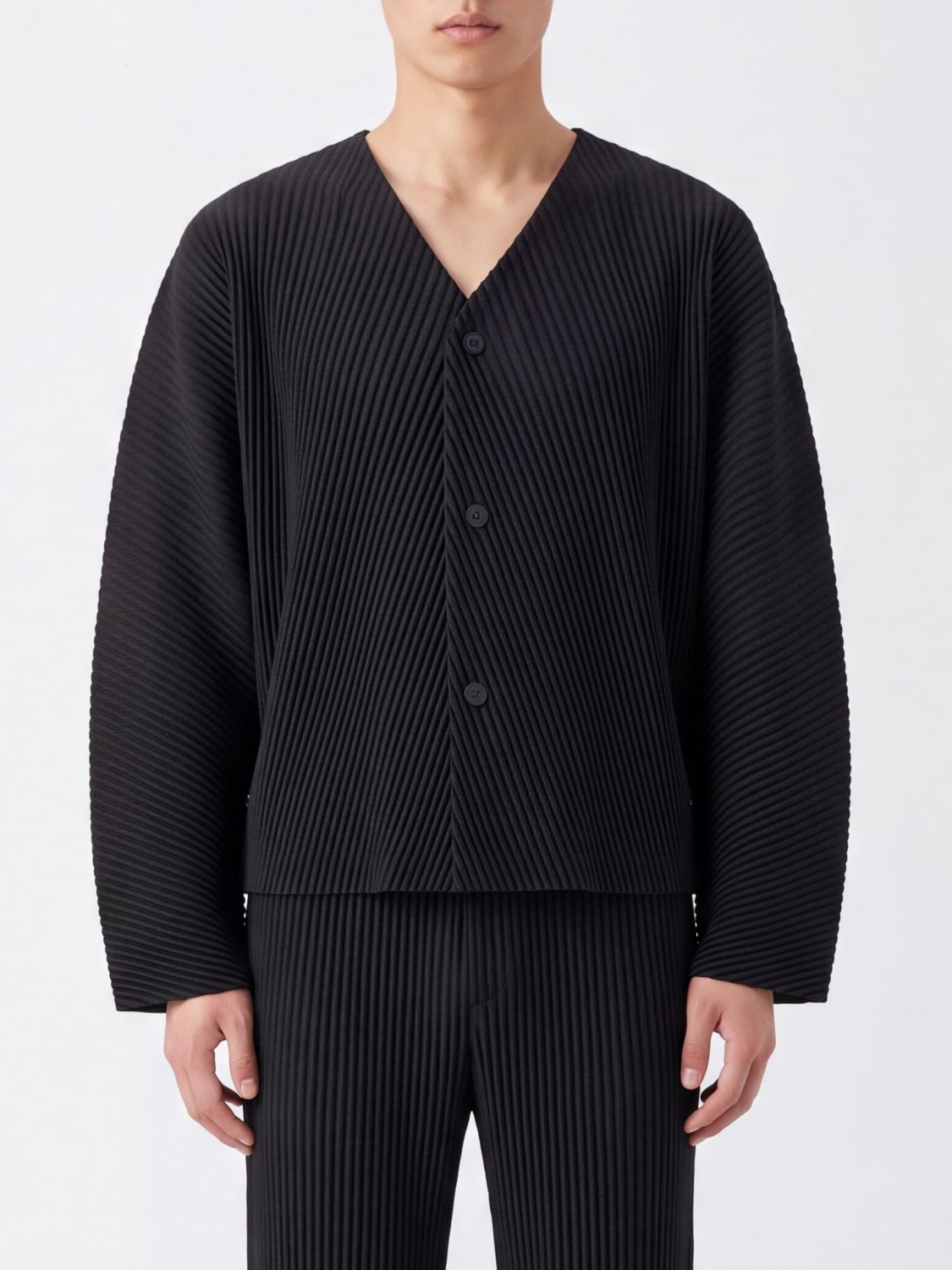 HOMME PLISSE' ISSEY MIYAKE Sweater Men color Black
