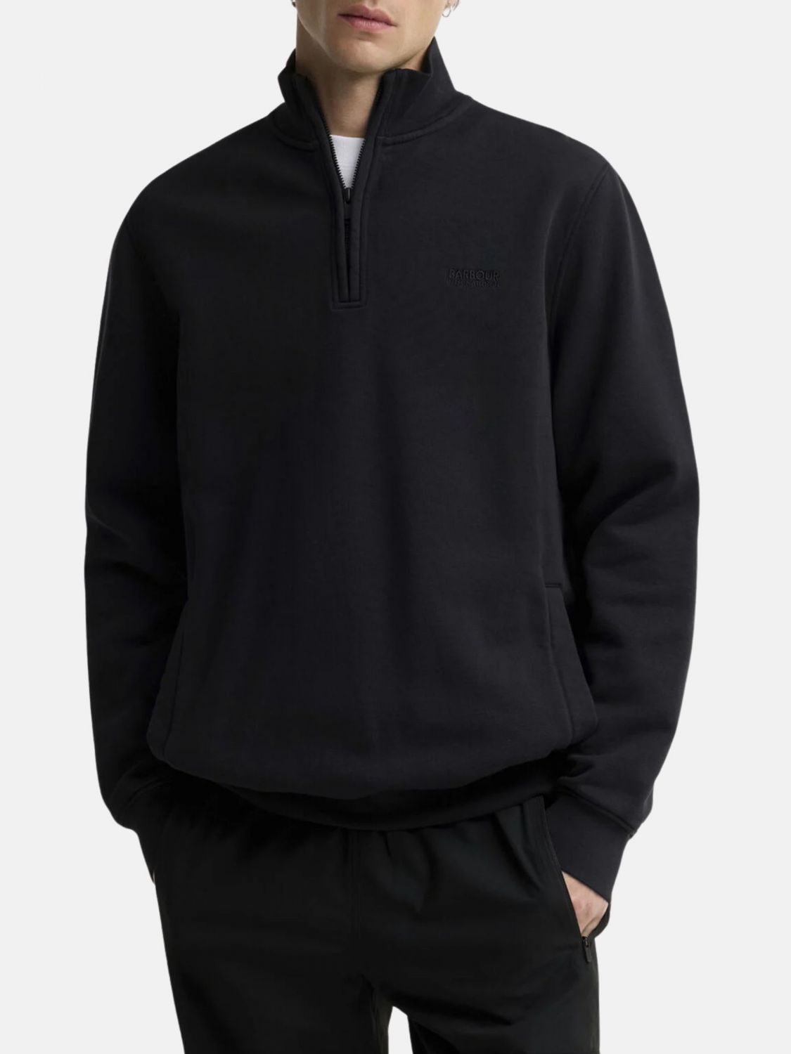 BARBOUR Felpa Uomo colore Nero