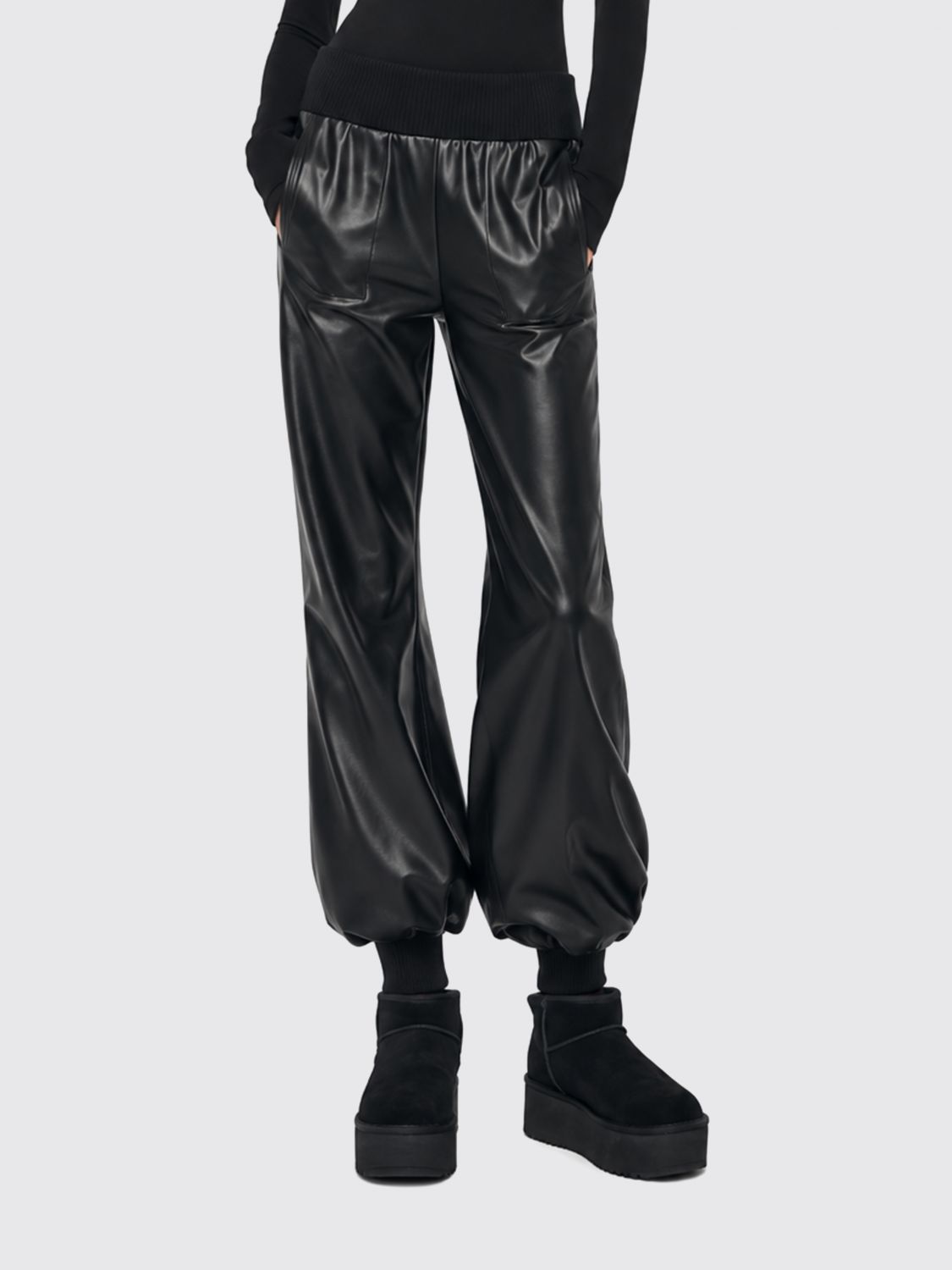Norma Kamali Pants Woman Color Black