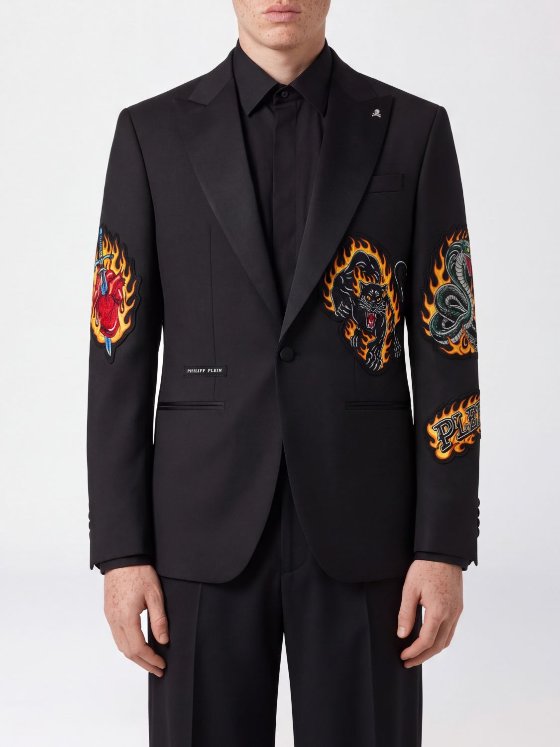 PHILIPP PLEIN Jacket Men color Black