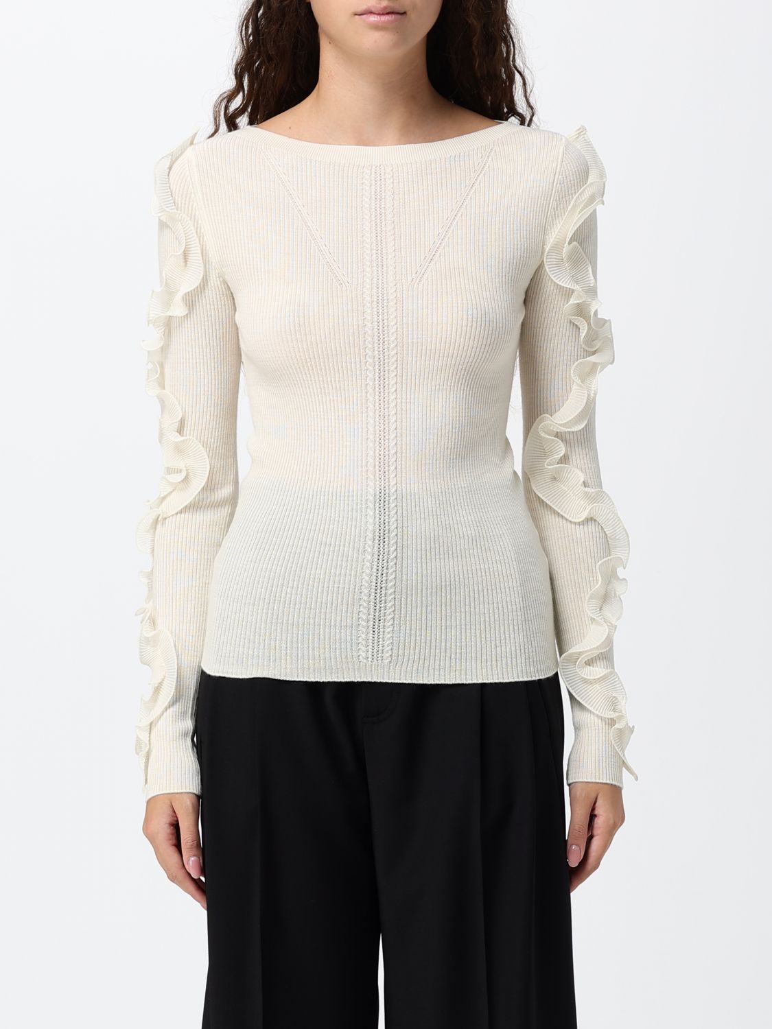 Liu •jo Liu Jo Sweater Woman In Metallic