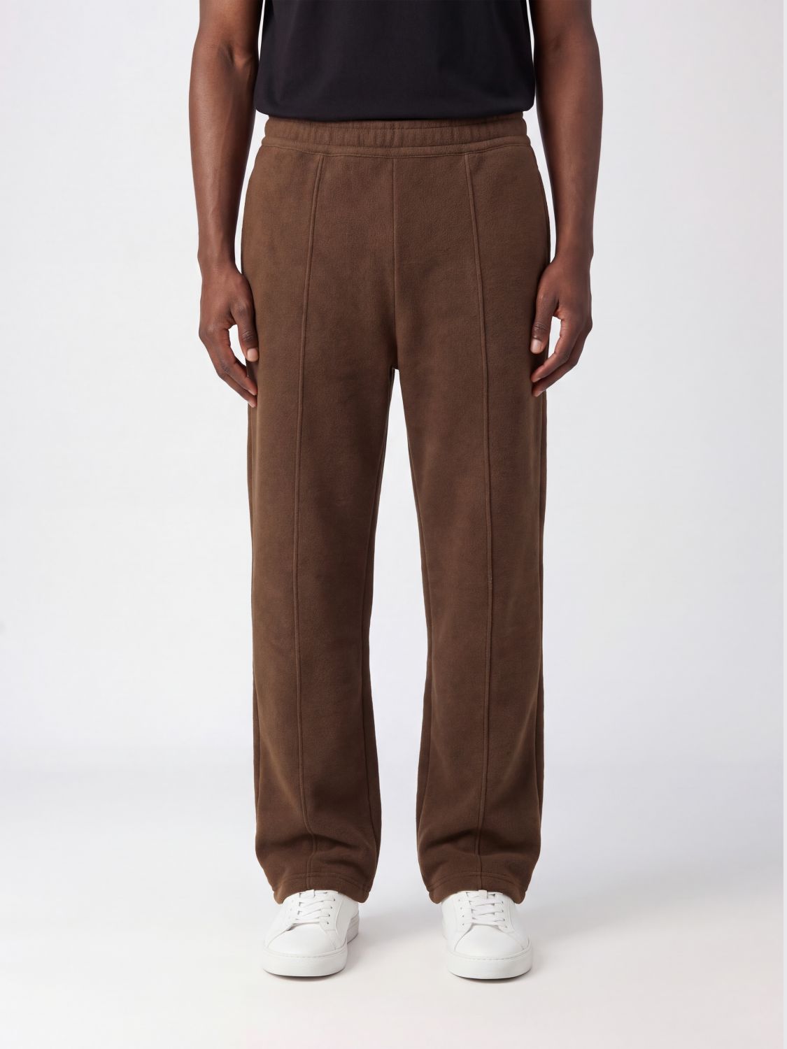 AMI PARIS Pants Men color Brown