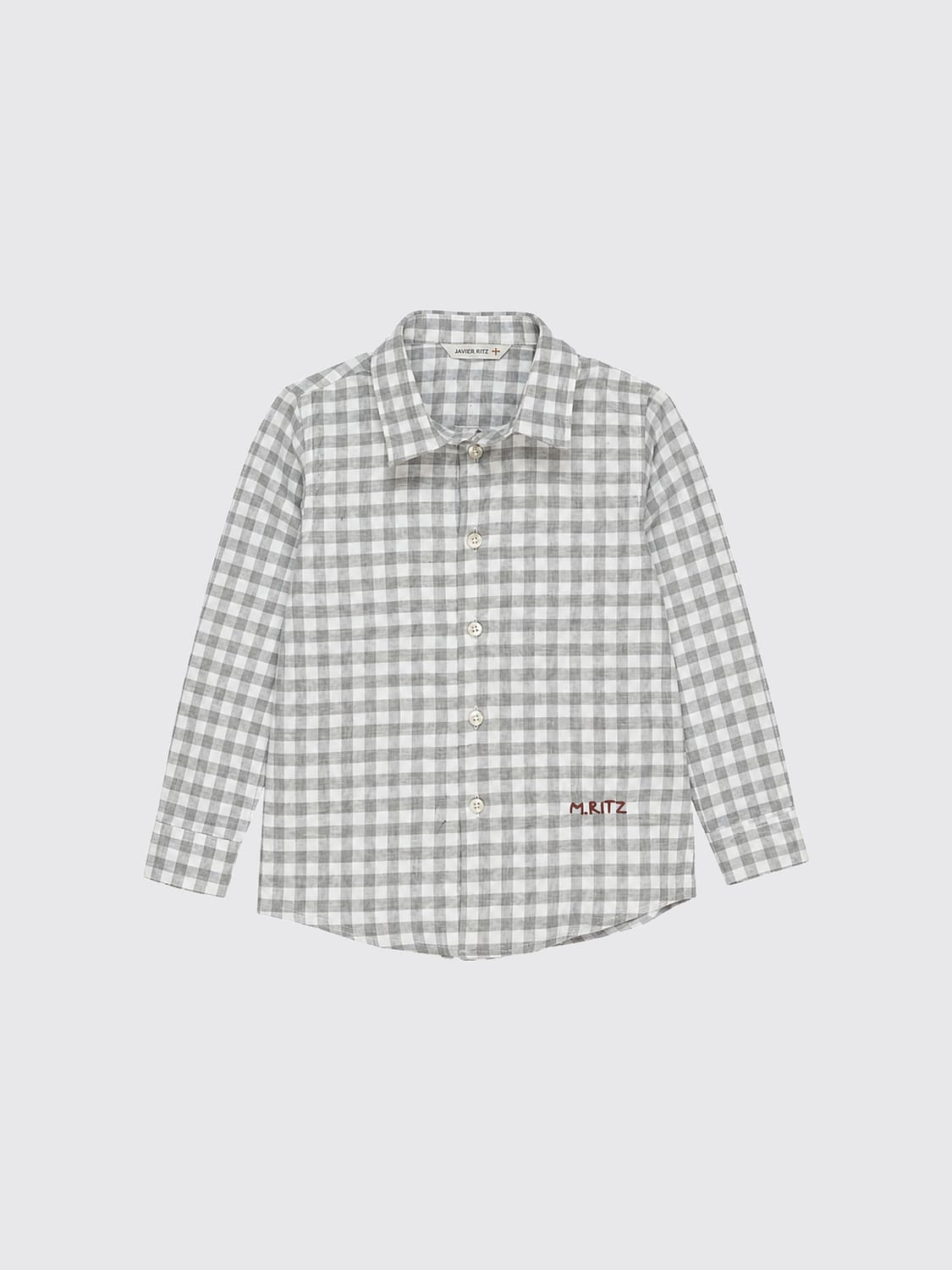 MANUEL RITZ Shirt Kids color Grey