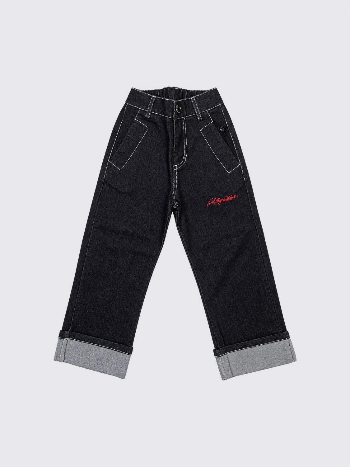 PHILIPP PLEIN Pants Kids color Black