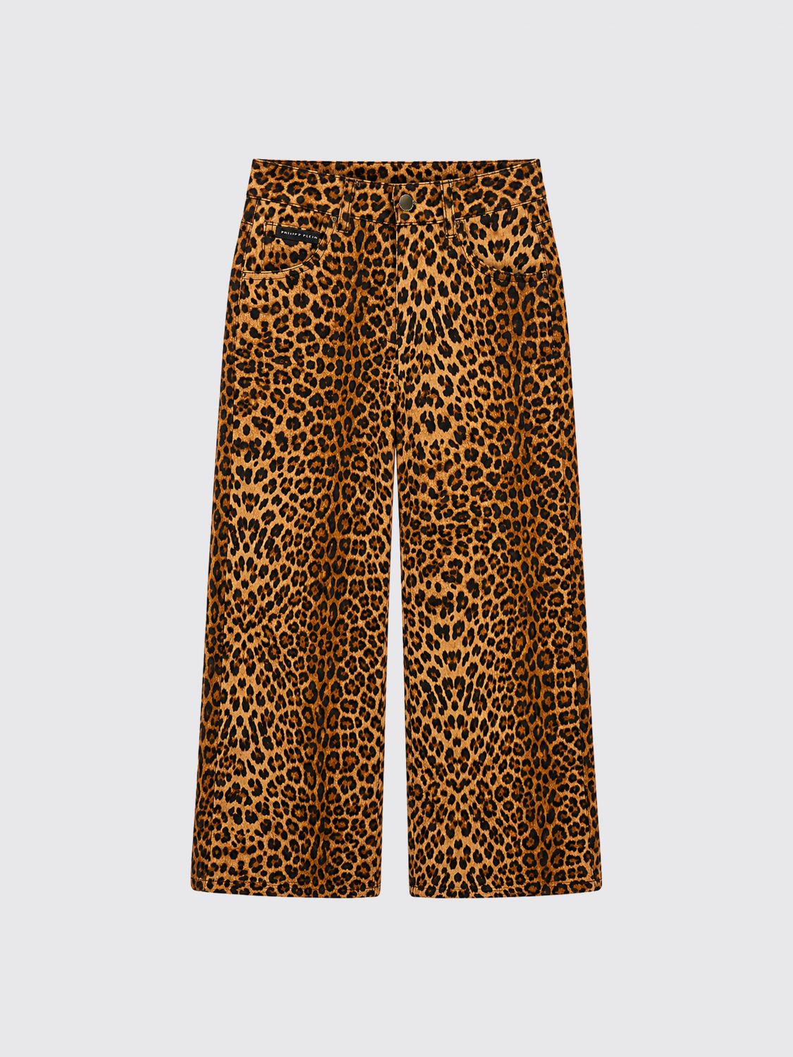 PHILIPP PLEIN Pants Kids color Brown