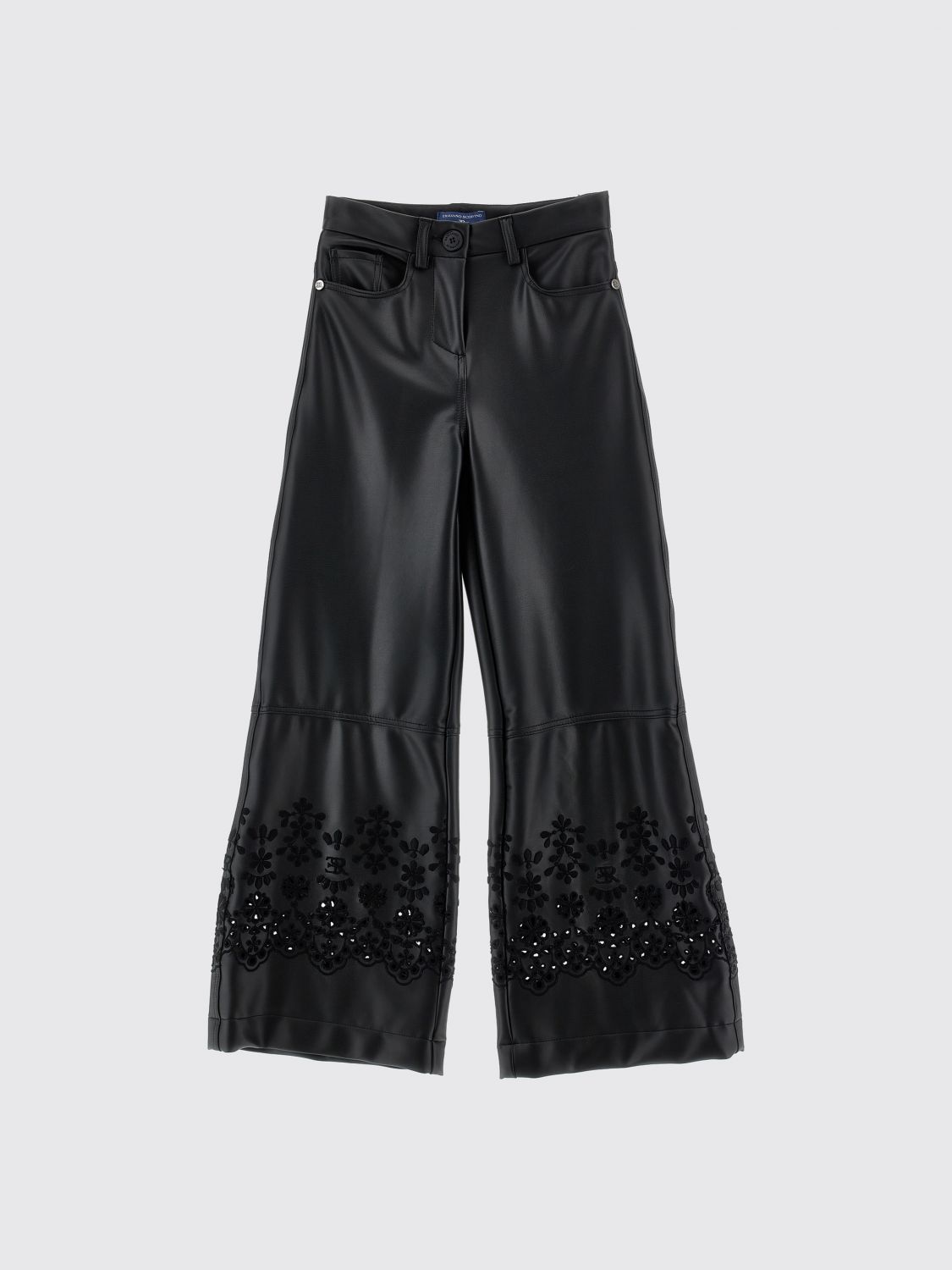 ERMANNO SCERVINO JUNIOR Pantaloni Bambino colore Nero
