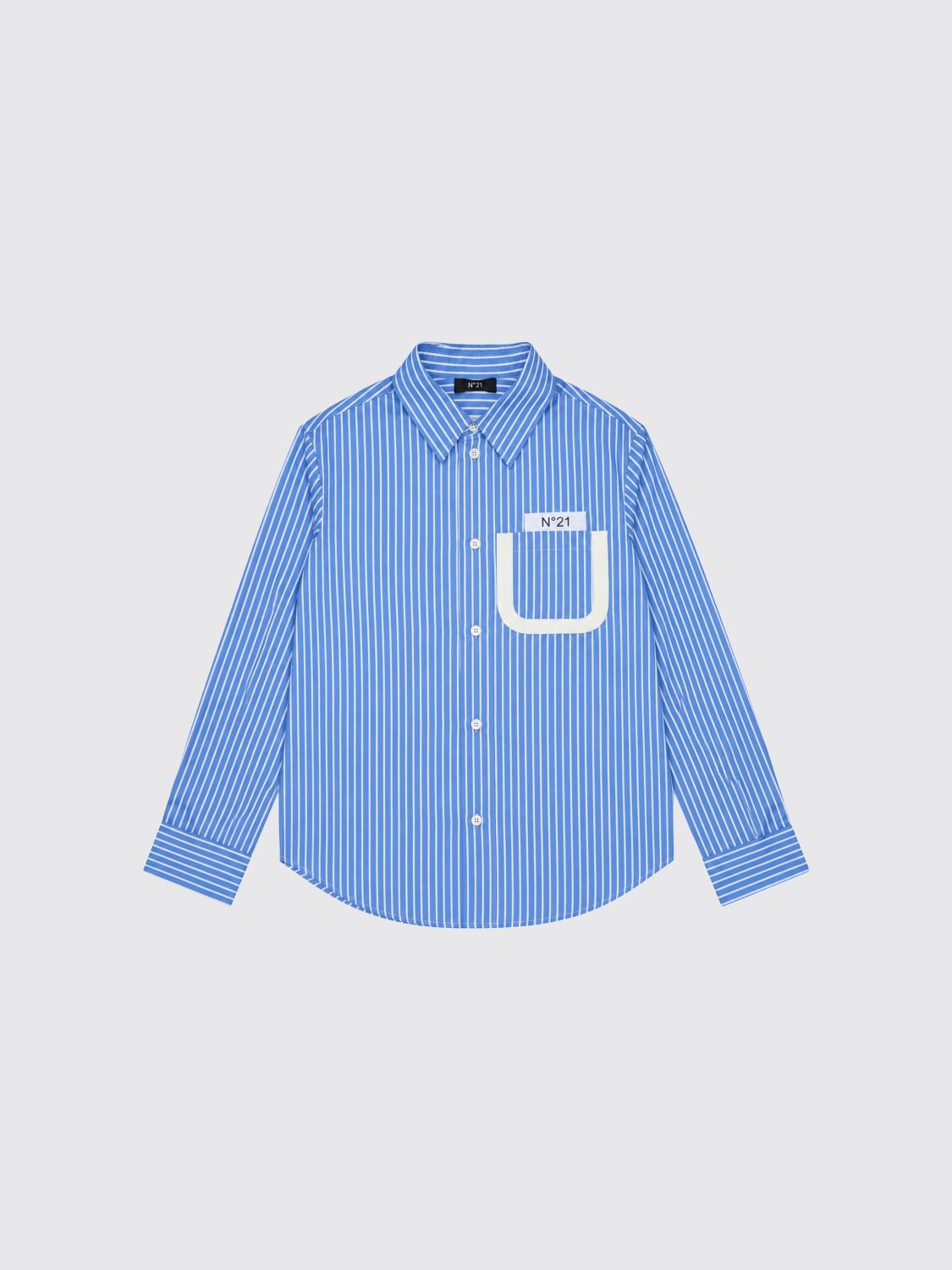 N° 21 Camicia Bambino colore Azzurro