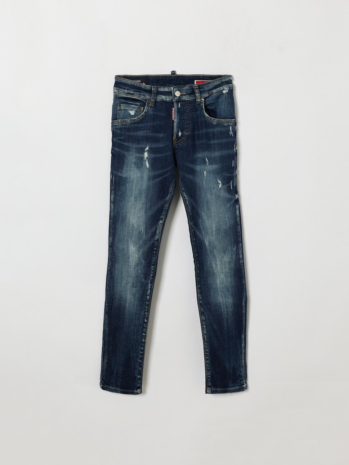 DSQUARED2 Pantaloni Bambino colore Denim