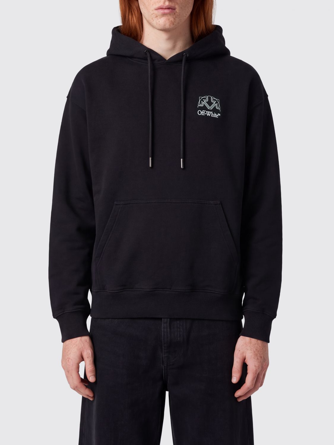 OFF-WHITE Felpa Uomo colore Nero