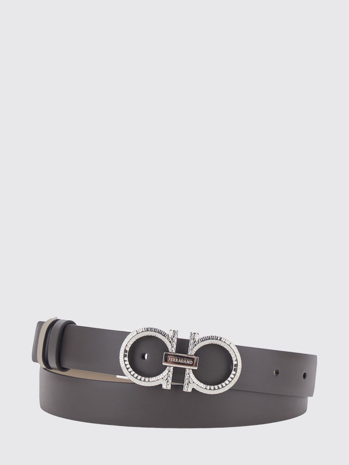 FERRAGAMO Belt Woman color Brown