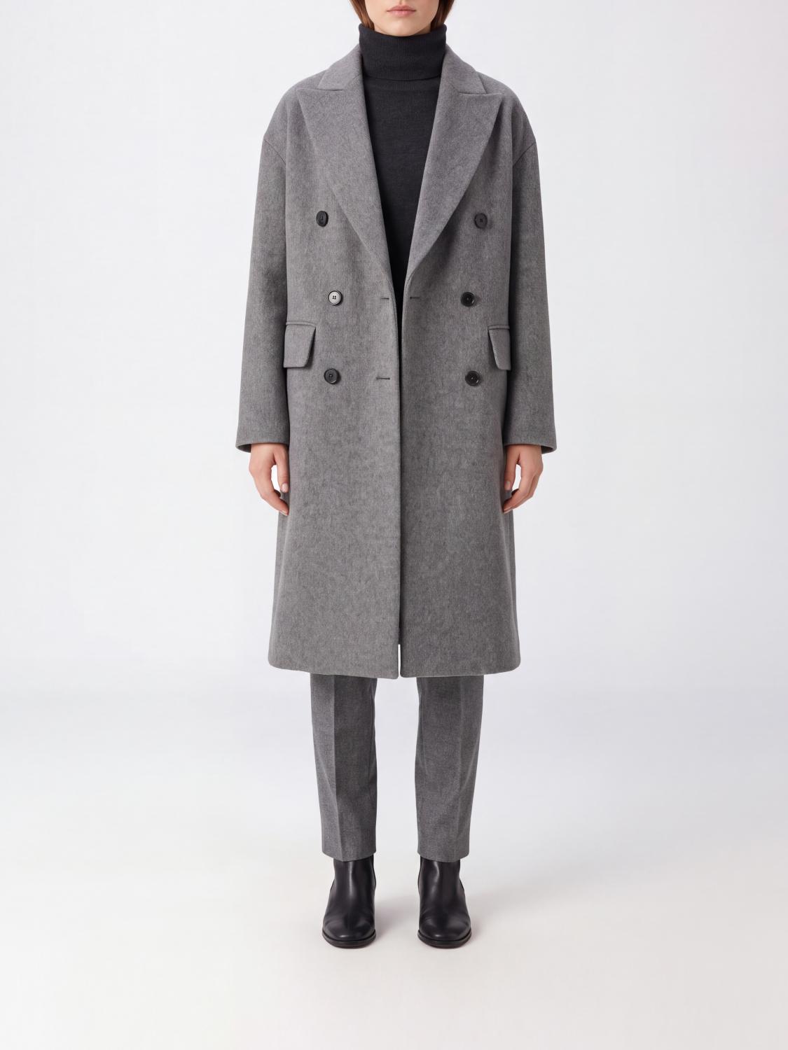 ALBERTO BIANI Coat Woman color Grey
