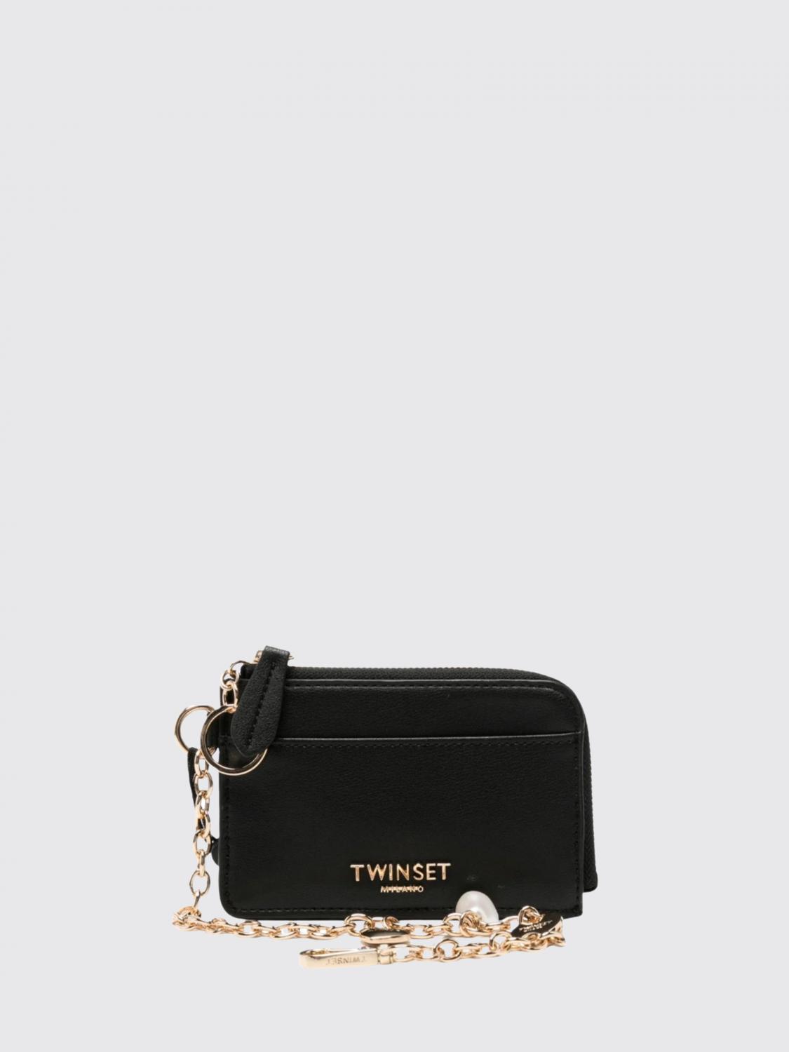Twinset Wallet Woman Color Black