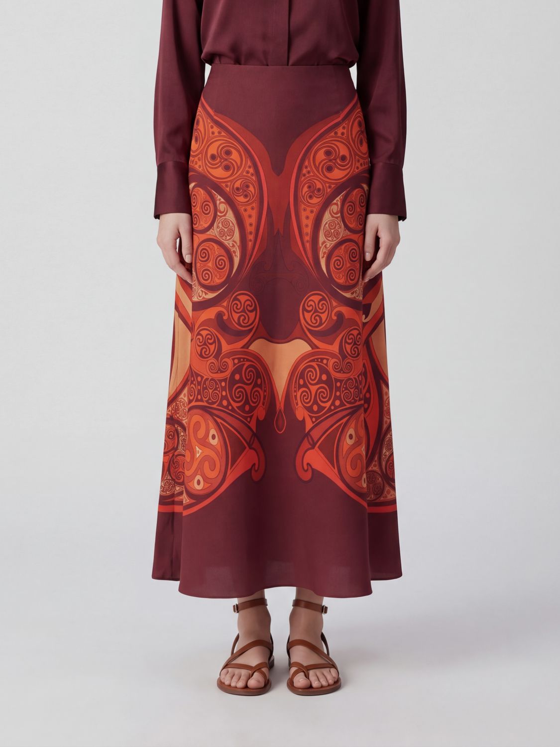 LA DOUBLEJ Skirt Woman color Red