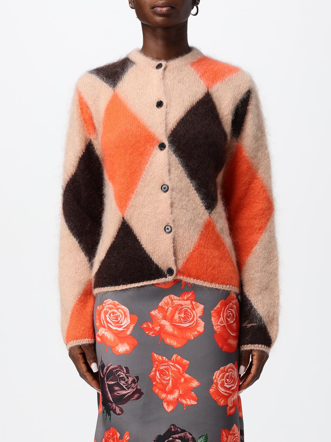 Msgm Sweater Woman Color Beige