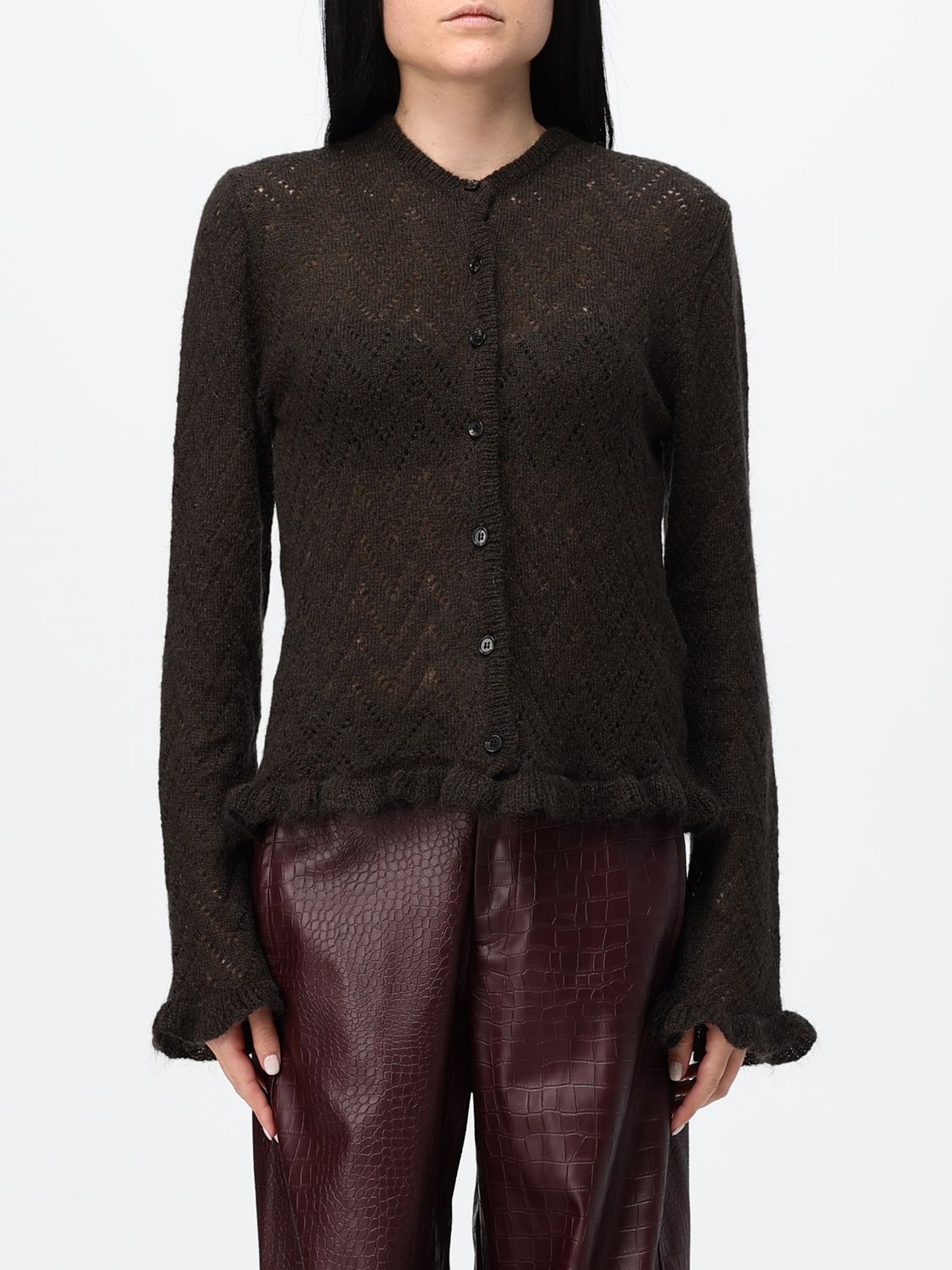 MSGM Maglia Donna colore Marrone