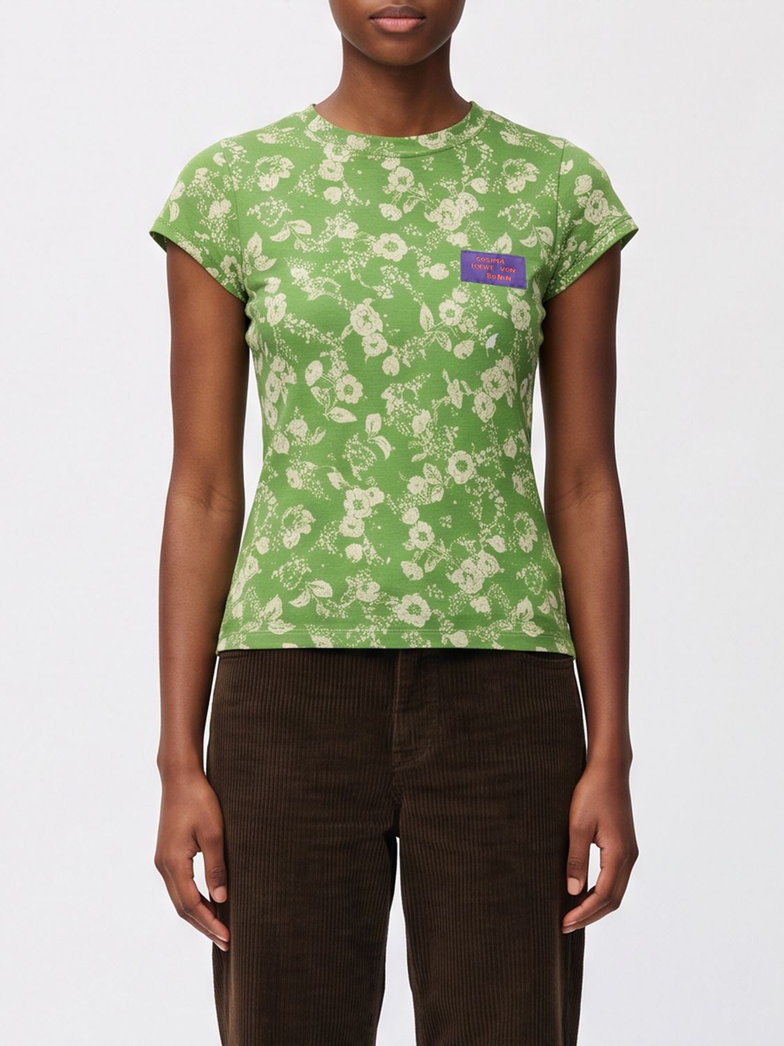 Loewe T-shirt Woman Color Green