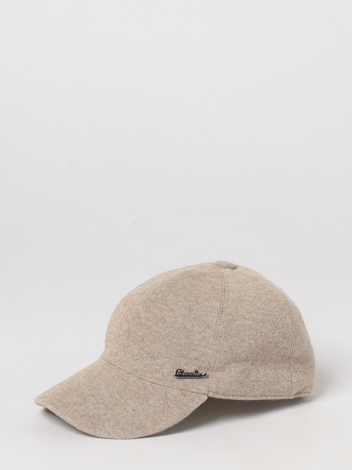 Borsalino Cashmere Baseball Cap with Adjustable Strap