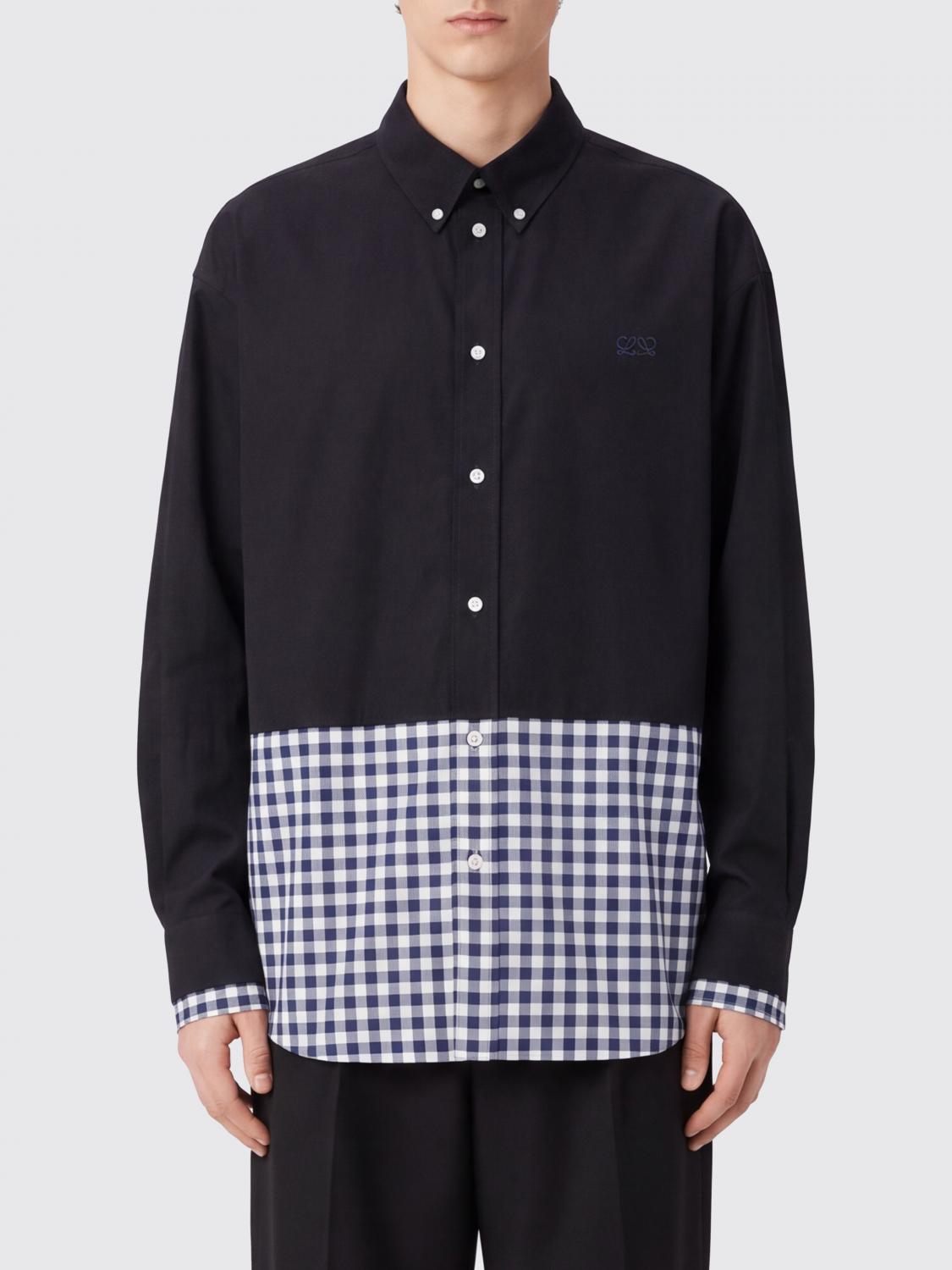 LOEWE Shirt Men color Blue