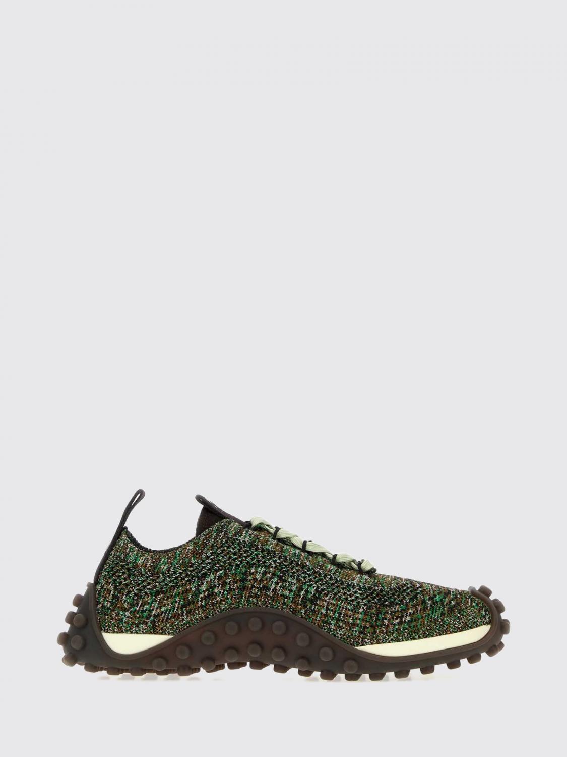 AMI PARIS Mirage Low-Top Sneakers in Technical Knit Fabric with Double Pull-Tab