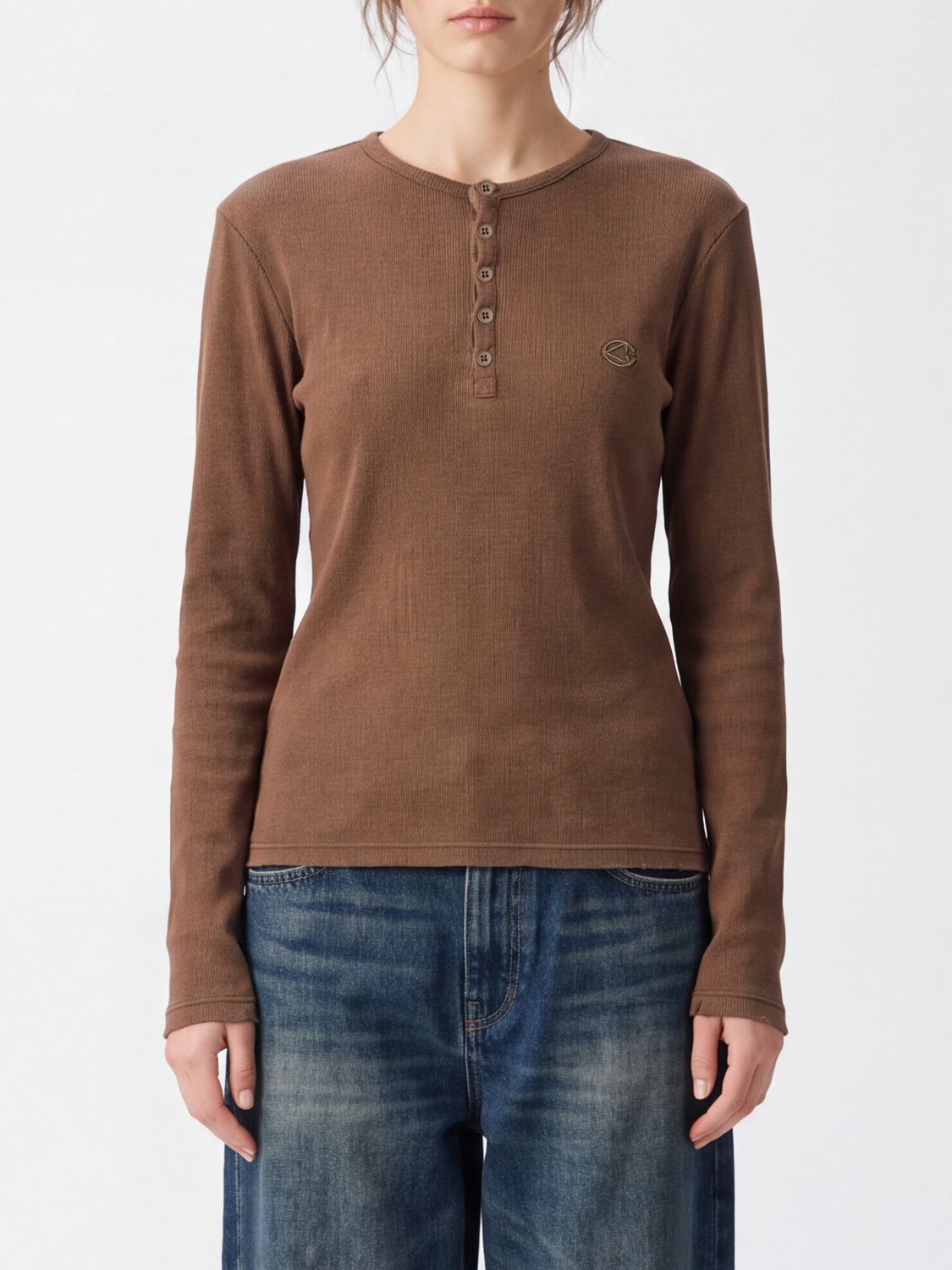 CAMPERLAB Top Woman color Brown CAMPERLAB Top Woman color Brown