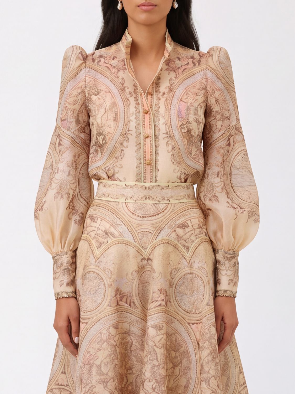 Zimmermann Shirt in Cream