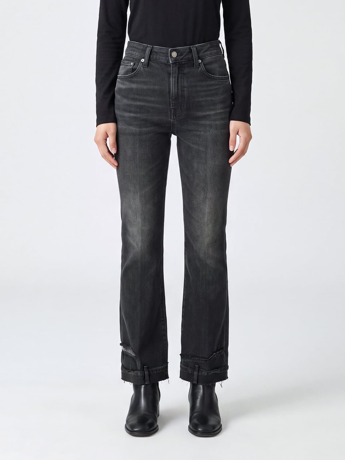 HAIKURE Jeans Donna colore Nero