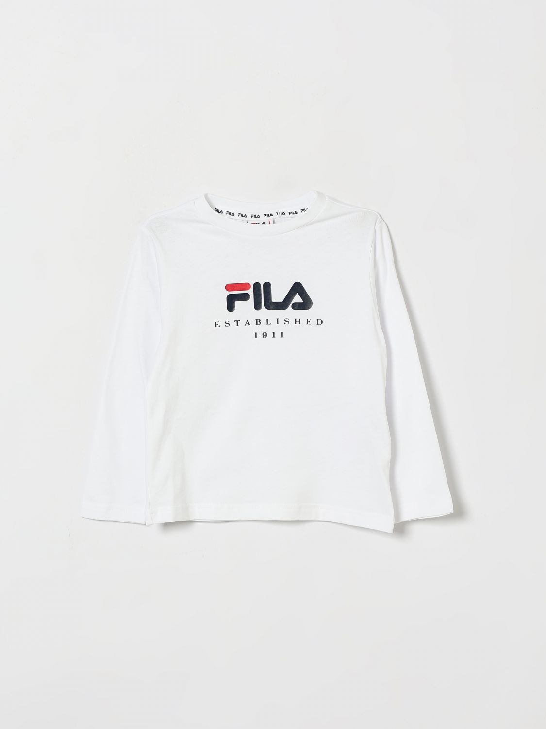 FILA T-Shirt Bambino colore Bianco