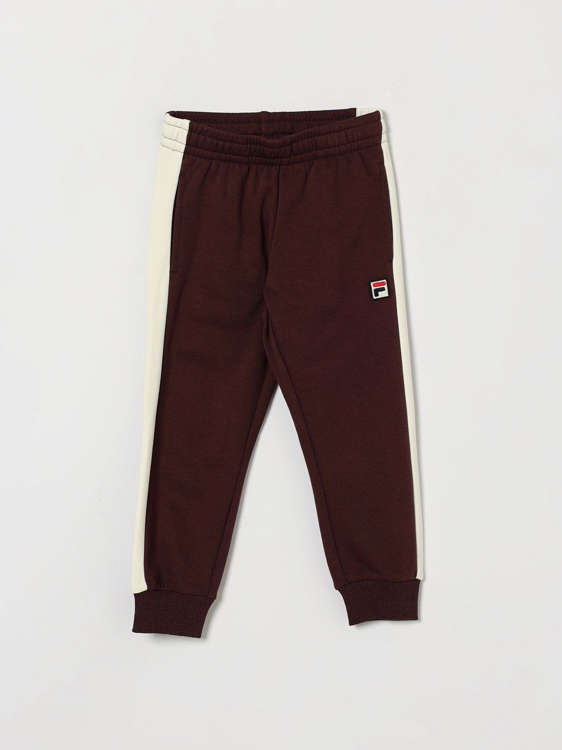 FILA Pantaloni Bambino colore Bordeaux