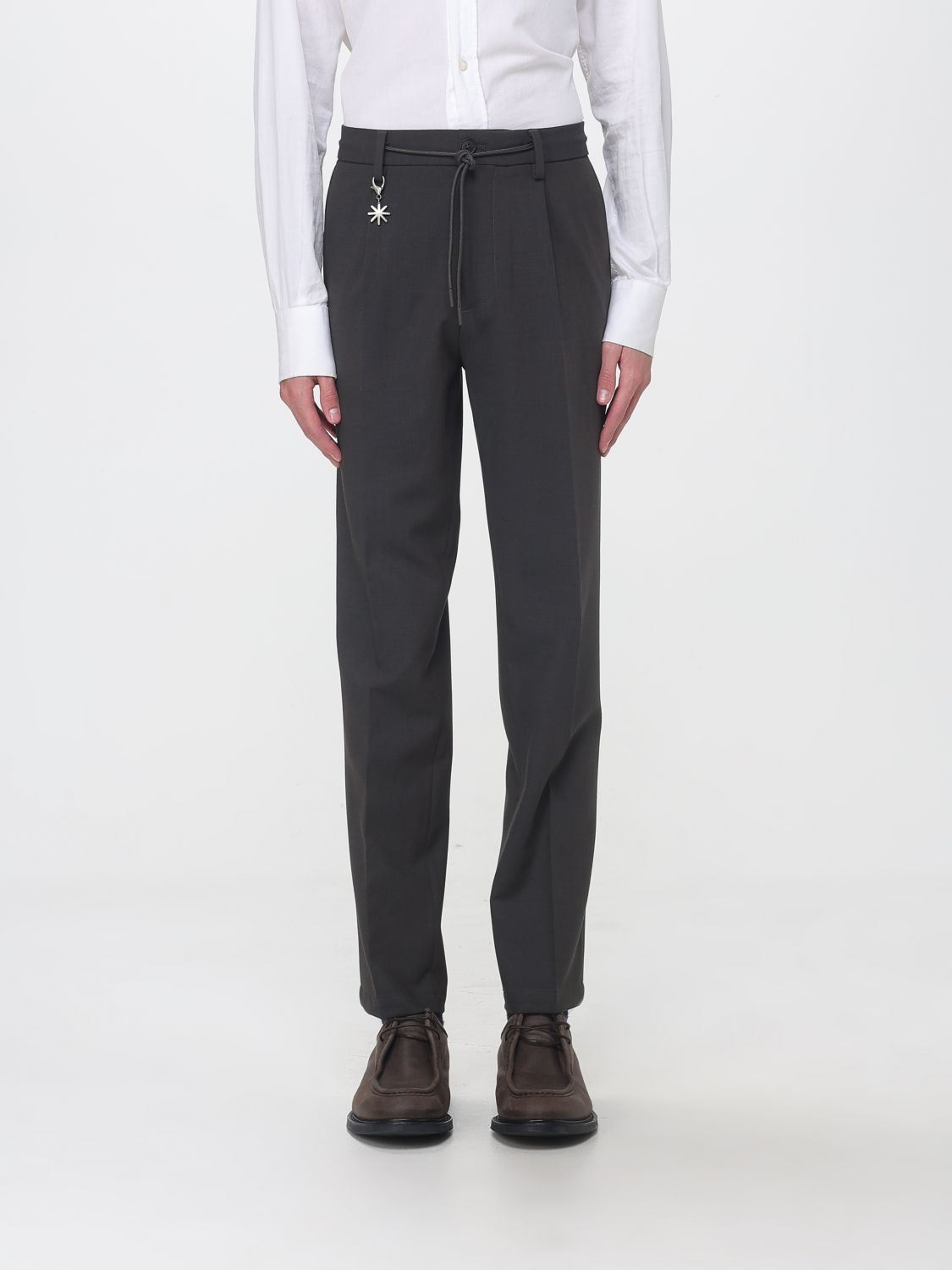 MANUEL RITZ Pantaloni Uomo colore Marrone
