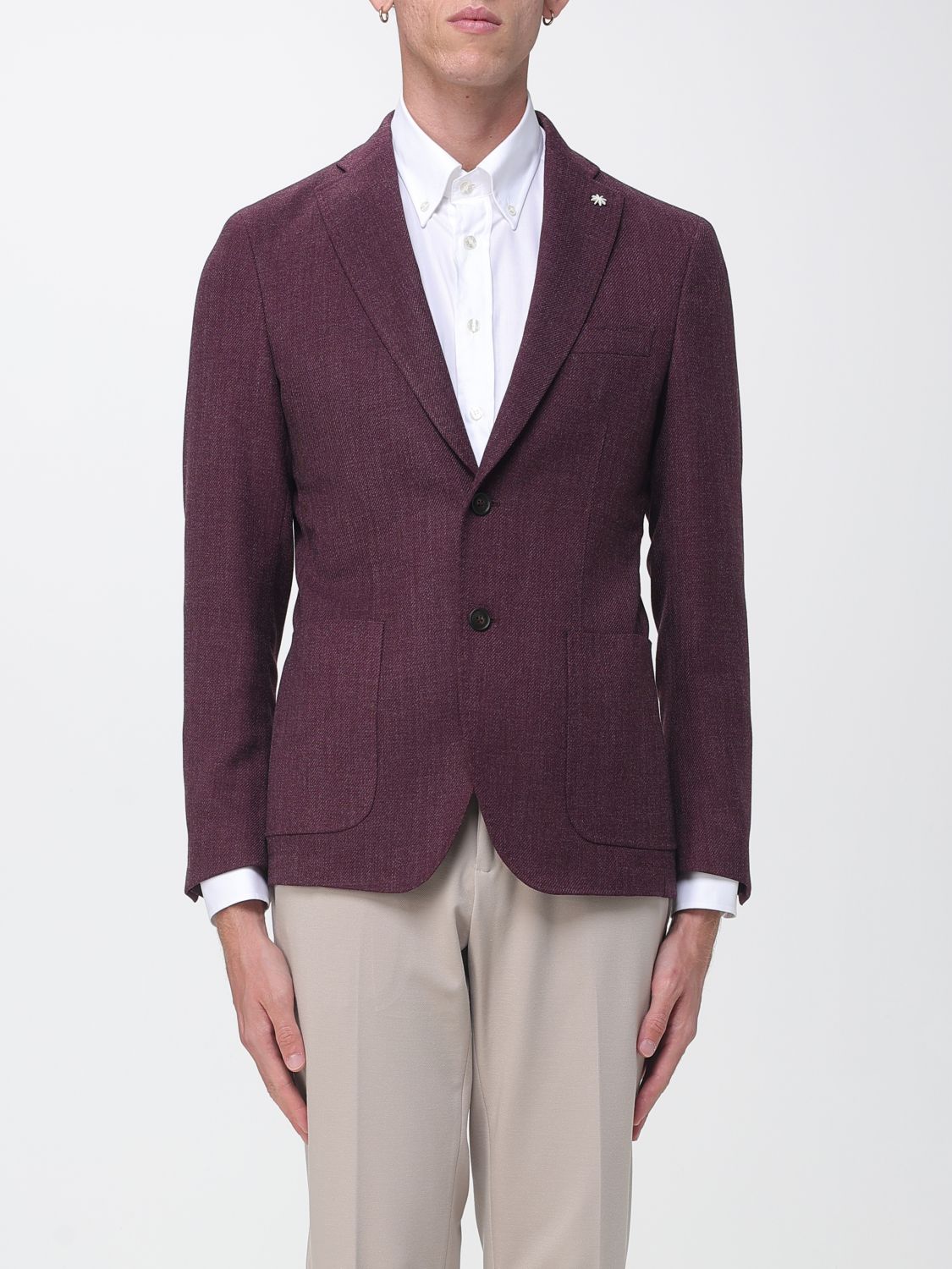 MANUEL RITZ Giacca Uomo colore Bordeaux