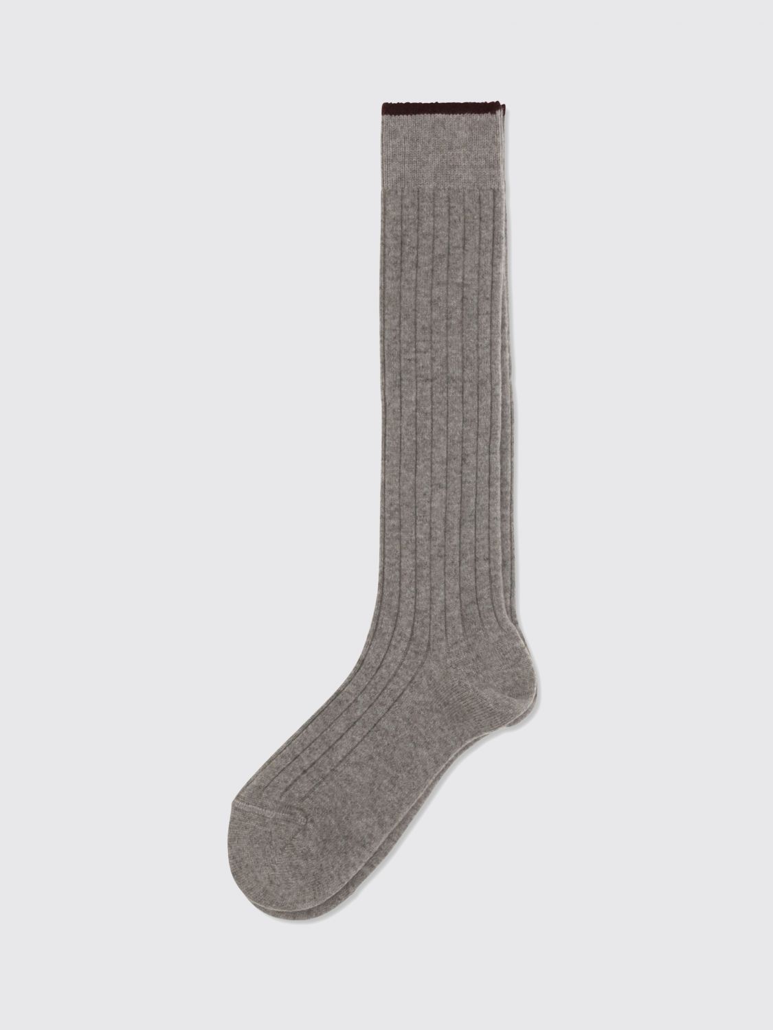 BRUNELLO CUCINELLI Socks Men color Burgundy