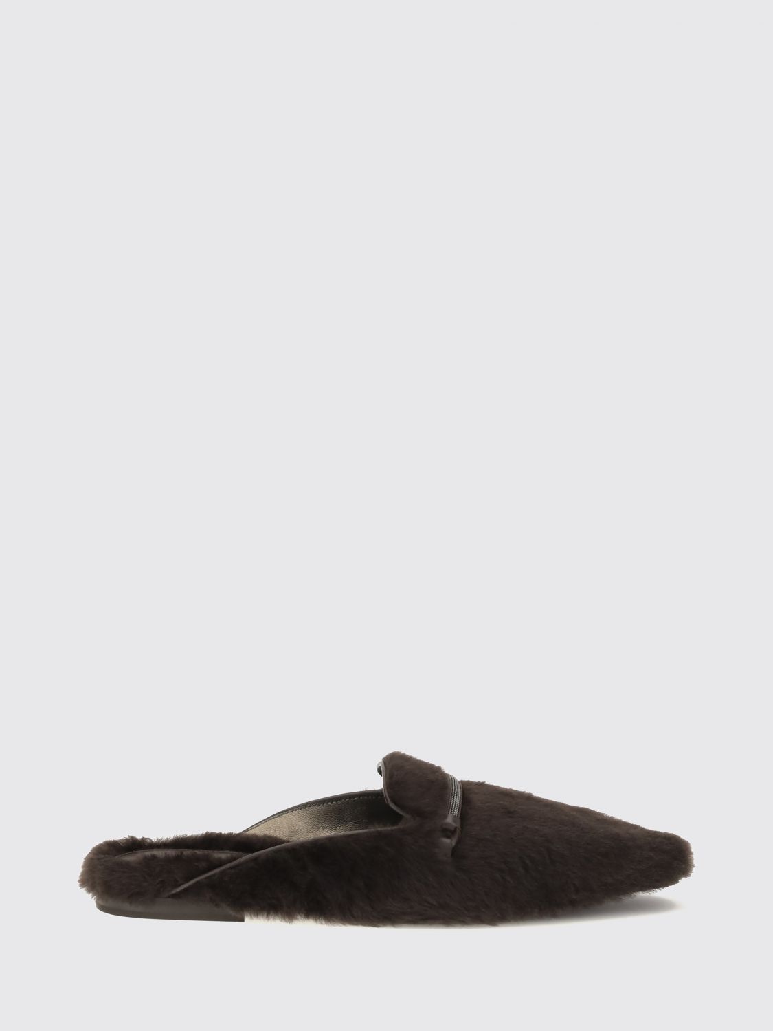 BRUNELLO CUCINELLI Ballet Flat Woman color Dark