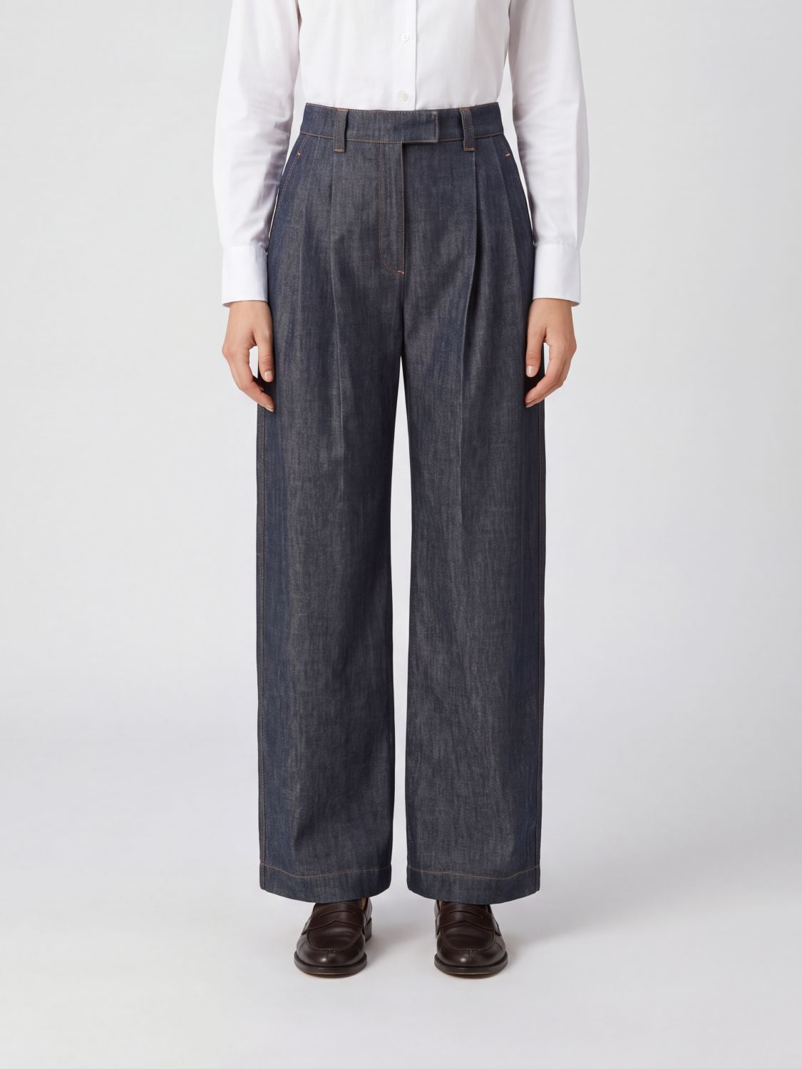 BRUNELLO CUCINELLI Pants Woman color Blue