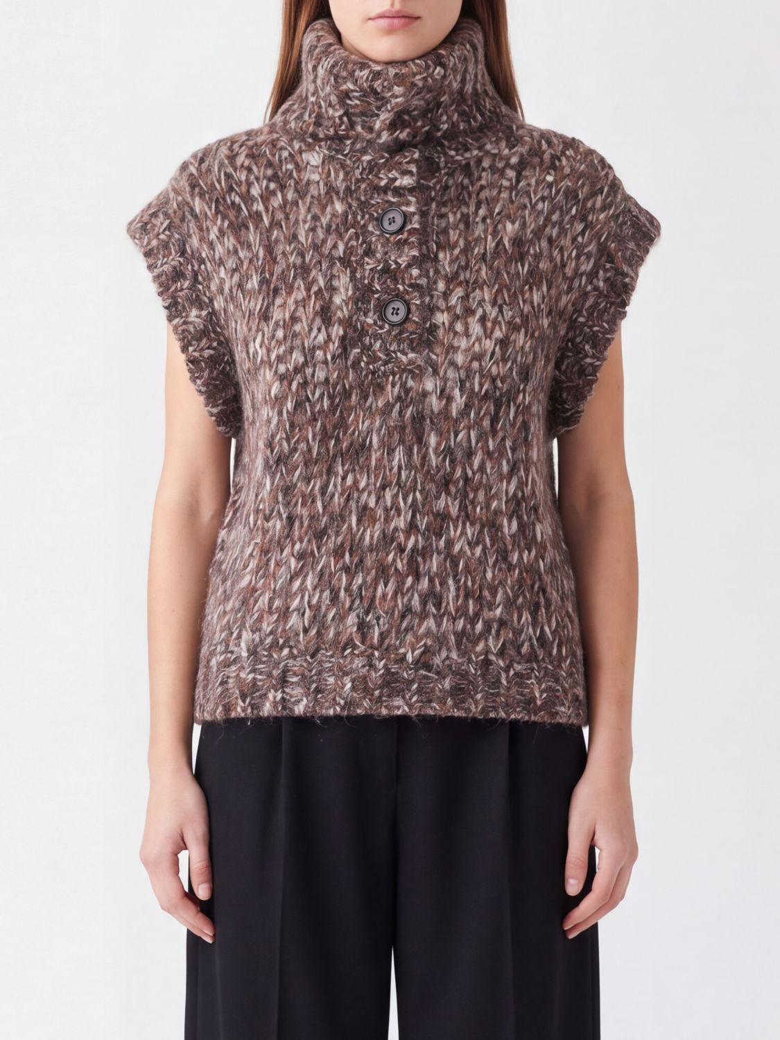 BRUNELLO CUCINELLI Sweater Woman color Brown