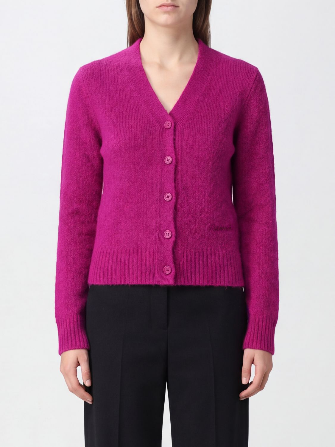 AMI PARIS Sweater Woman color Violet