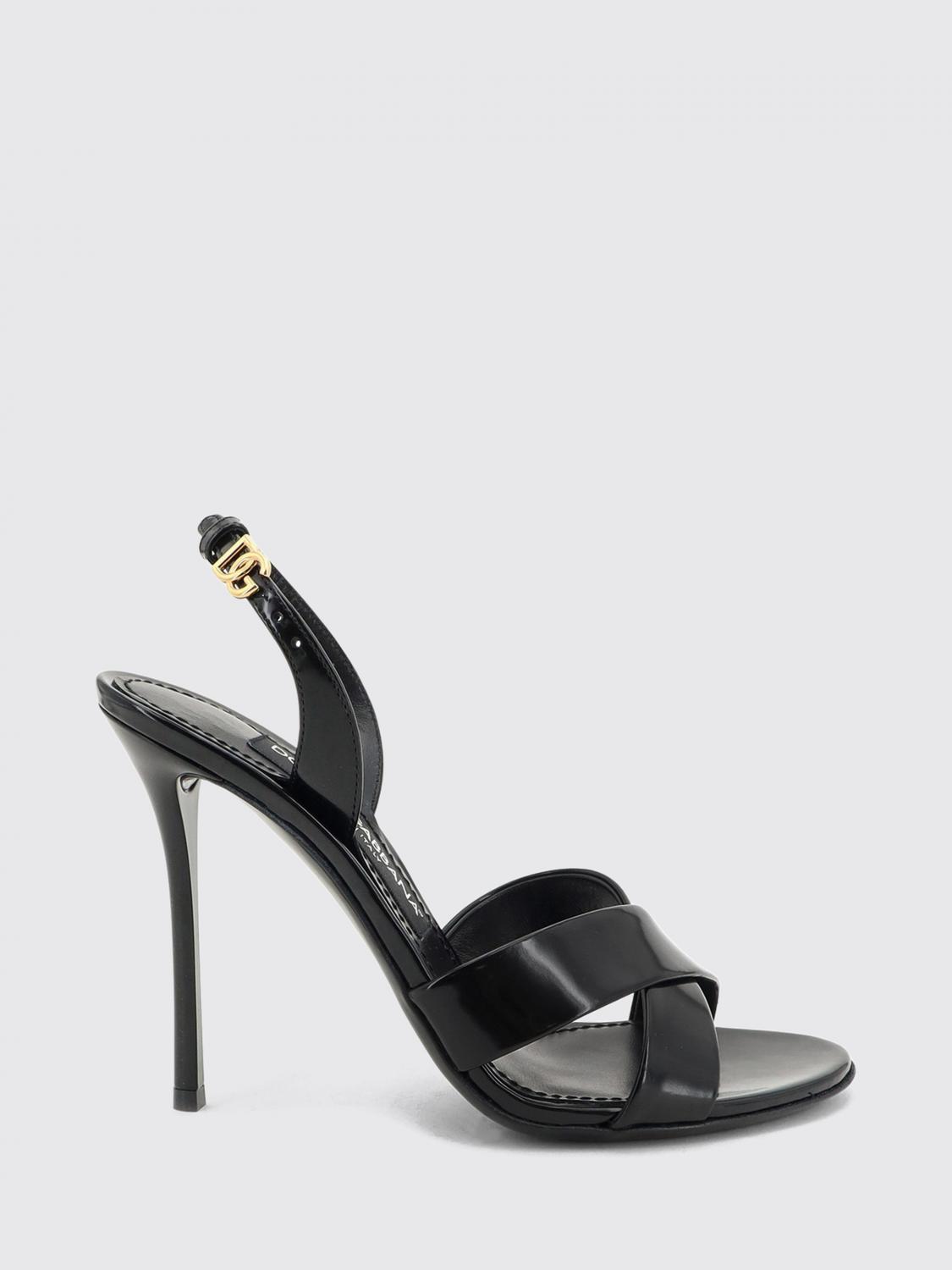 DOLCE & GABBANA Sandali Con Tacco Donna colore Nero