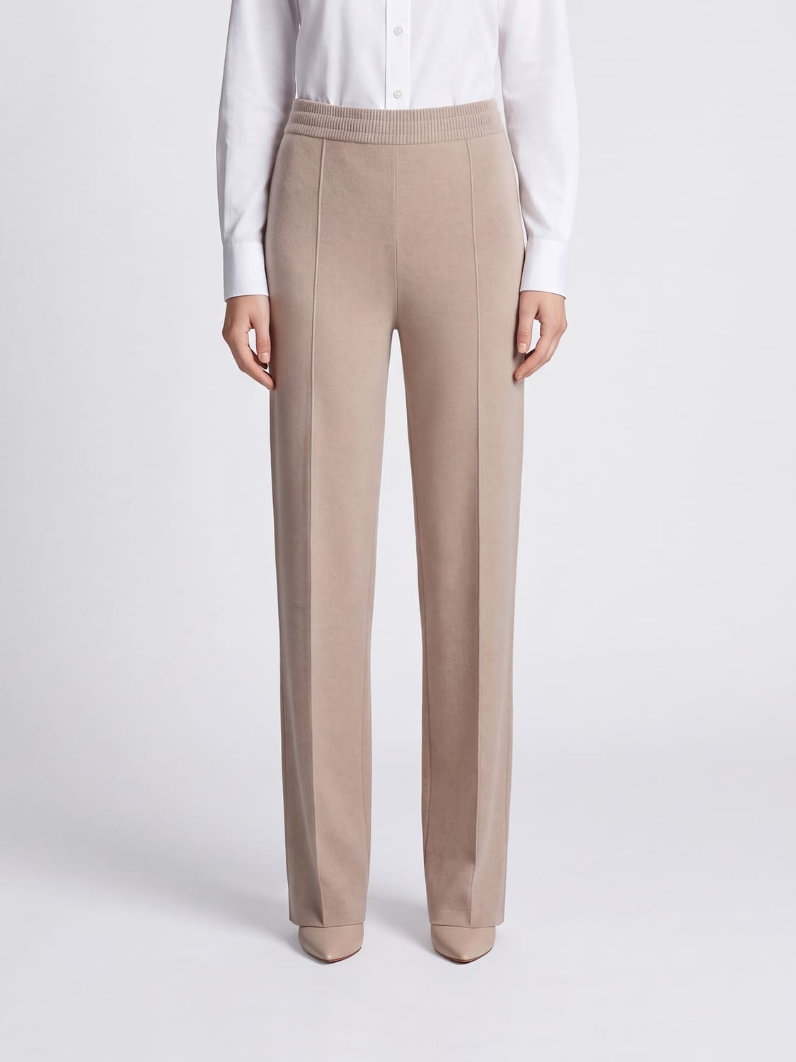 LANVIN Pants Woman color Beige