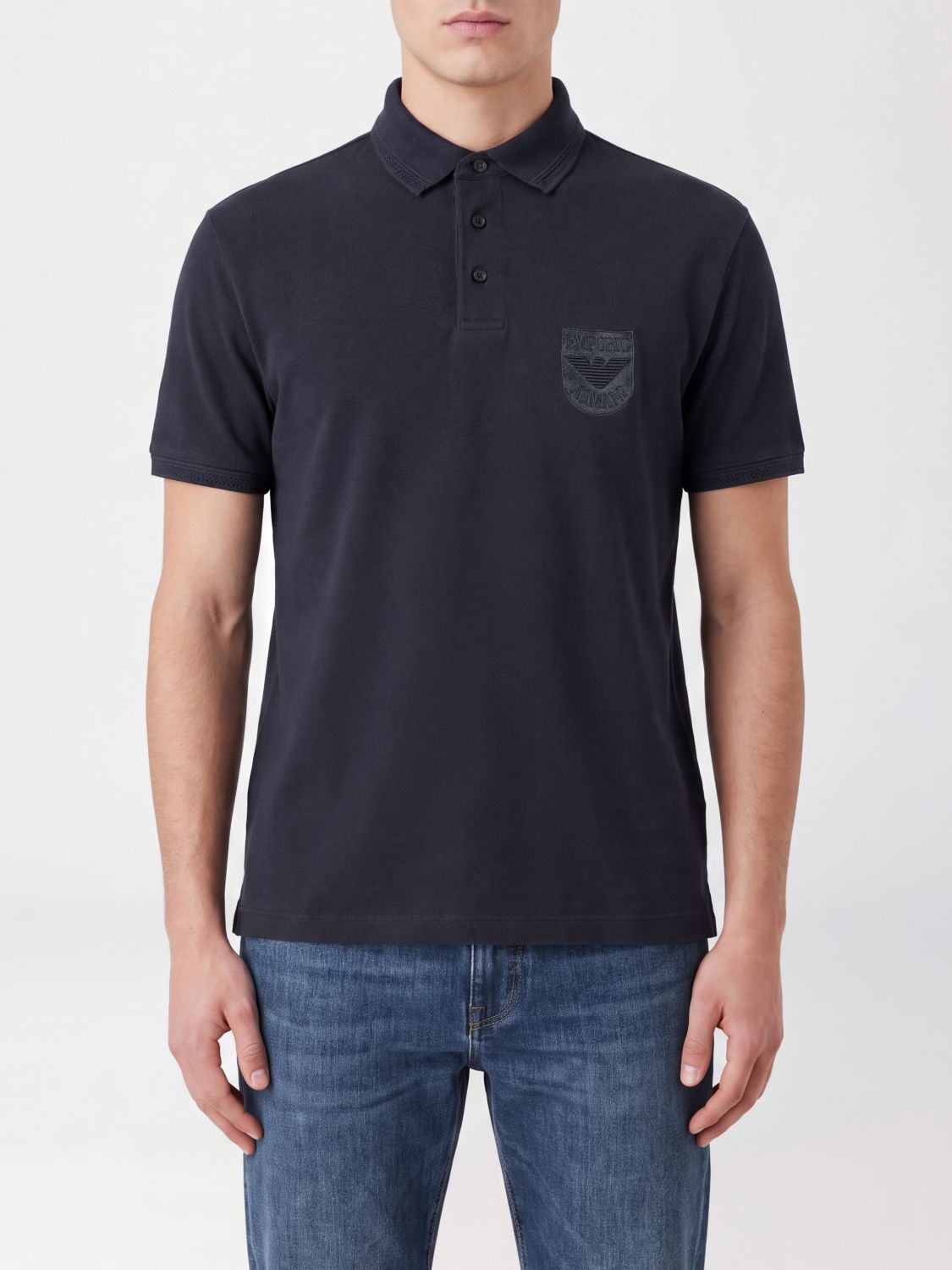 EMPORIO ARMANI T-Shirt Uomo colore Blue Navy