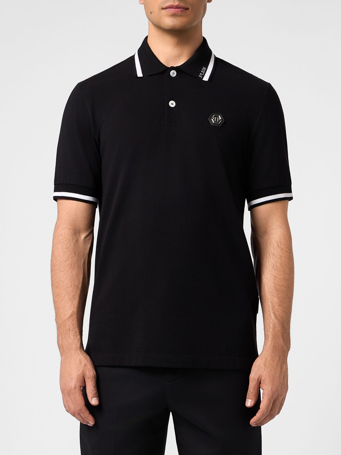 PHILIPP PLEIN Polo Shirt Men color Black