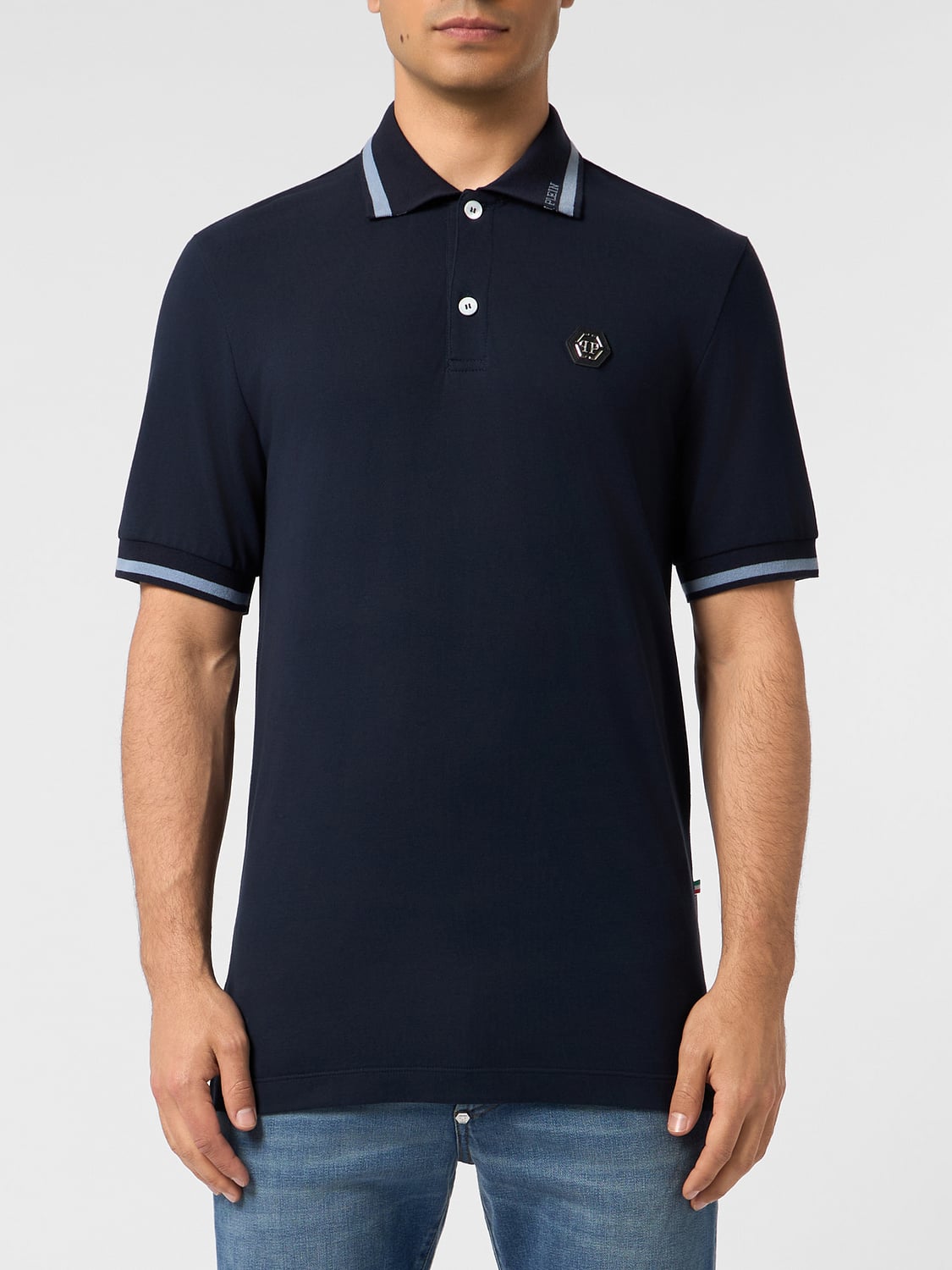 PHILIPP PLEIN Polo Uomo colore Blue