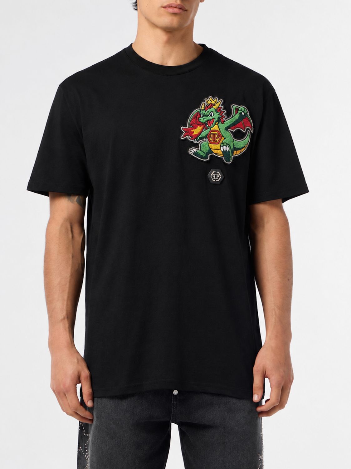 PHILIPP PLEIN T-Shirt Uomo colore Nero
