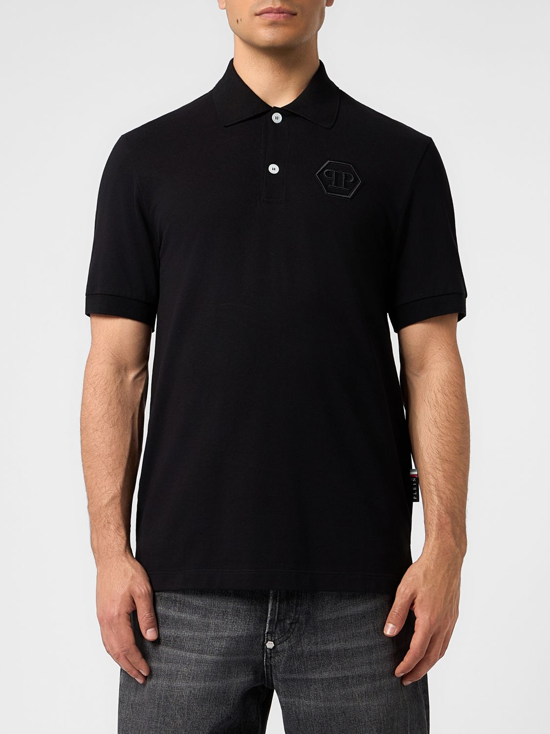 PHILIPP PLEIN Polo Shirt Men color Black