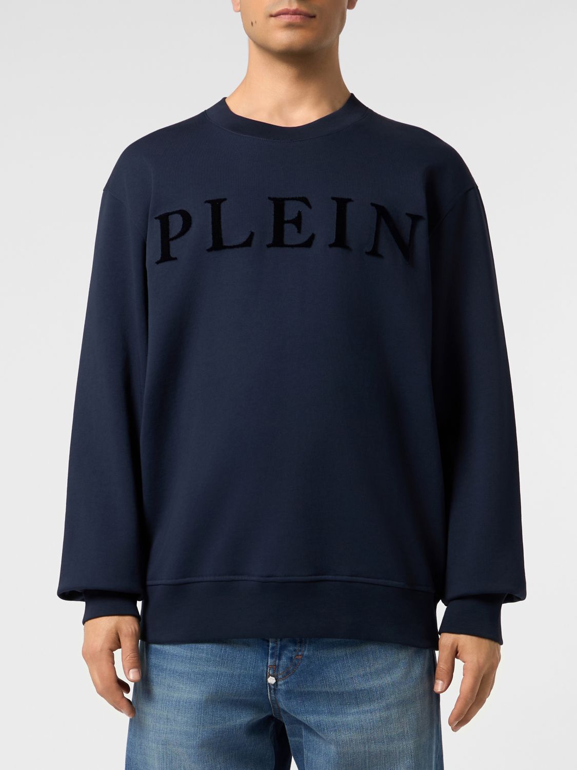 PHILIPP PLEIN Sweatshirt Men color Blue